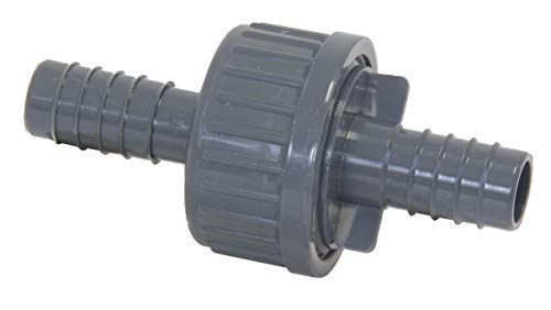 Farm & Field Hardware In Line One Way Hose Connector Non Return Valve. 13 mm, 19 mm and 25 mm (13 mm (1/2))
