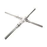 Installation facile : le kit de pose de balustres permet un remplacement rapide des anciennes colonnes d’escalier, rendant ainsi la rénovation de votre escalier simple et efficace. balustres d’escalier en métal, poteaux de balustres d’escalier en métal