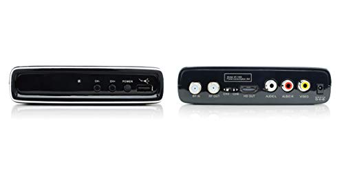 Exuby Digital Converter Box for TV w/Antenna, HDMI & RCA Cable for Recording & Watching Full HD Digital Channels - Instant & Scheduled Recording, 1080P, HDMI Output, 7 Day Program Guide & LCD Screen - Thumbnail 4