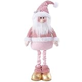 Top 10 Best Target Santa Rosa Reviews & Comparison | Updated 7 BALONAR 37.4Inch Christmas Stractable Christmas Santa Claus Doll Length Christmas Santa Claus Standing Plush Decorations Doll Soft Door Window Table Tree Holiday Xmas Season Decor
