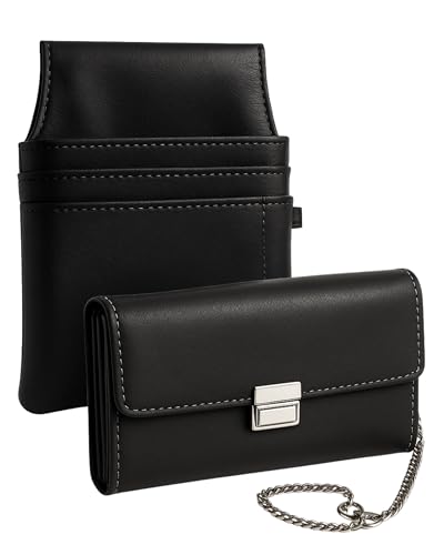 bhb Kellner Geldbörse Set – Kellnerbörse, Geldbeutel, Damen...
