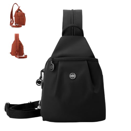 Waterproof 2-Way Commuter Bag,Large Capacity Oxford Convertible Shoulder Travel Tote,Comfortable Carrying Anti-Theft Handbag