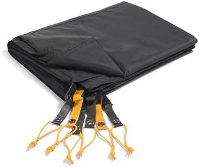 The North Face Wawona 6 Footprint | Water Repellent Ground Cover for 6-Person Camping Tent, Asphalt Grey, One Size