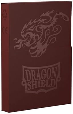 Dragon Shield Cube Shell Blood Red - 8 Units â€“ Durable and Sturdy TCG, OCG Card Storage â€“ Card Deck Box - Compatible with Pokemon Yugioh Commander and MTG Magic: The Gathering Cards