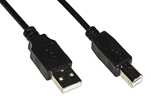 LINK LKCUSB2N Cable Usb 2.0 Connectors A-B Copper Mt 1.80 Color Black