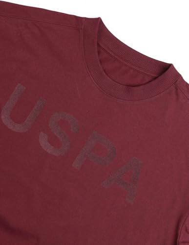 Image of U.S. Polo ASSN. Mens OEE09 Brand Printed Comfort Fit Lounge T-Shirt