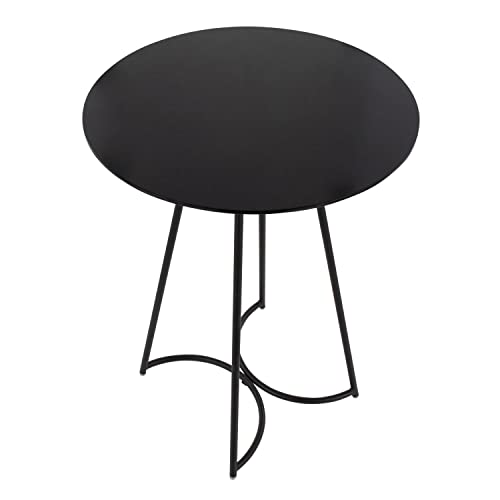 Lumisource Modern Home Decorative Furniture Cece Canary Contemporary/Glam Counter Table In Black Steel And Black Wood #TOP6