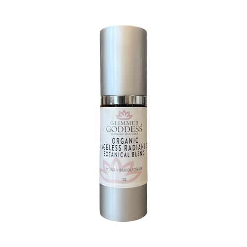 GLIMMER GODDESS Organic Ageless Radiance & Dark Spot Treatment Serum, 1oz