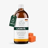 Tom&Leo Aceite de salmón para perro y gato, aceite de pescado puro