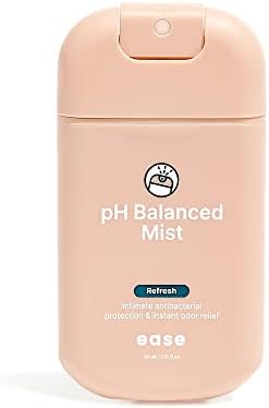Ease - Intimate Soothing pH-Balanced Mist, Gentle Feminine Care Formula with Chamomile and Eucalyptus for Itching and Discomfort, Provides Instant Odor Relief, Hydrating Mist with pH Balance for Women