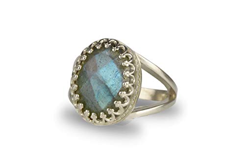 Bague labradorite Anemone Bijoux un trésor de la nature à offrir ou s'offrir