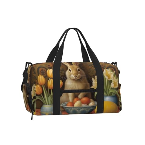 Sac de voyage Mexpekil motif lapin de Pâques une idée cadeau originale