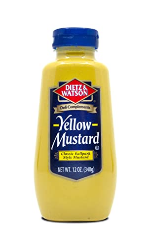 Dietz & Watson Yellow Mustard, 12 oz