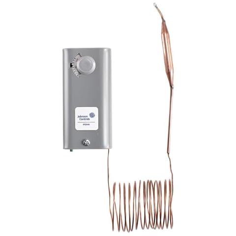 Johnson Controls A19ABA-40CQ Line Volt Mechanical Thermostat, 120 to 277 VAC Cover