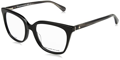 Kate Spade Alessandria 807/17 BLACK Eyewear Women's Acetate, Standard, 51