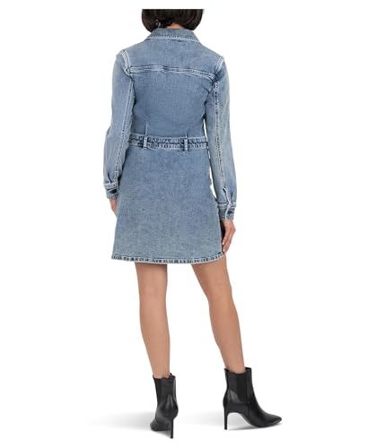 KUT from the Kloth Women's Arlington-Button Front Dress W/A-line Skirt & Waistband3