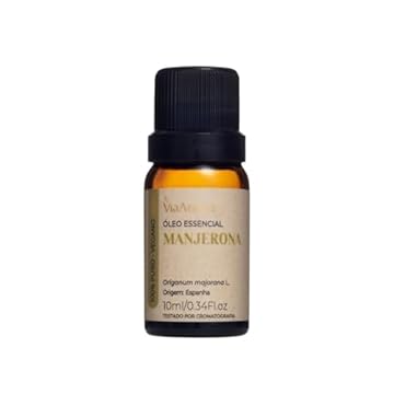 Óleo Essencial Manjerona Via Aroma – 10 ml