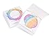 FantasyDay Pro 6 Colors 3D Baked Rainbow Highlighter Eyeshadow Makeup Palette Xmas Cosmetic Blusher Shimmer Powder Contouring Kit Unicorn Blush