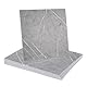 QUARKZMAN 10 Stück Peel-and-Stick-Marmorfliesen, wasserdichte Wandverkleidungsrückwand, 12x12 PVC Peel-and-Stick-Duschfliesen für Badezimmer, Küche, Wohnzimmer, Thunder Grey Design