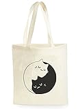 Materialzusammensetzung: Alle unsere Schultertaschen sind aus 100% Baumwolle und wir haben eine Vielzahl an lustigen Designs im Angebot!
