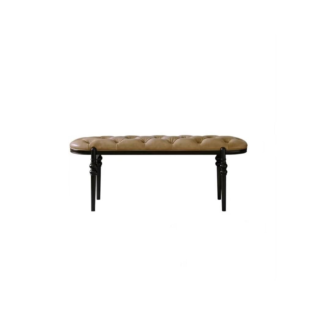 Bancs pour Chambre À Coucher Banc en Bois Massif de Luxe léger et Moderne, Tabouret de Chevet de Chambre à Coucher, Style Simple, Banc à Chaussures Pouf De Chambre À Coucher