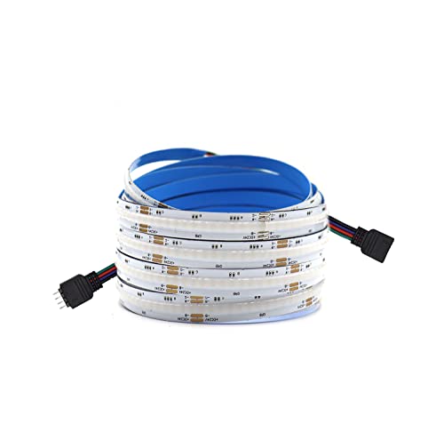 Arotelicht Ruban LED COB 24V RGB Bande LED COB 2m 840LEDs/m Flexible Haute Densité Déformable Dimmable IP20 pour TV Rétro-éclairage Chambre Cuisine Décoration Intérieure Cover