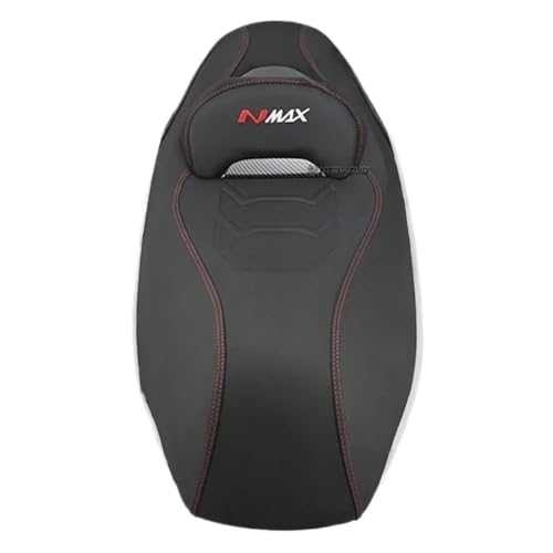 Cojín de asiento para NMAX 155 impermeable y ergonómico con funda trasera de una pieza