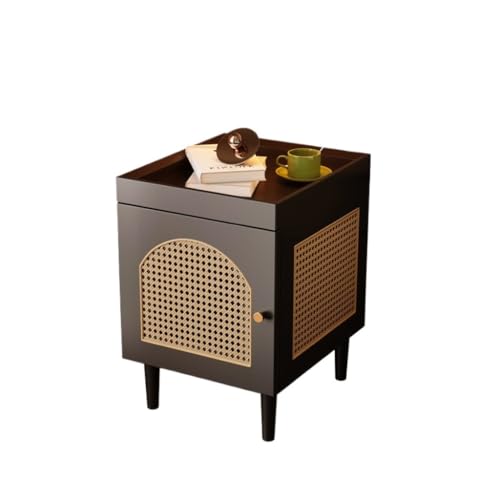 Table d'appoint de canapé en bois pour créer un coin lecture cosy au salon