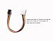 ELFJMZP 4 Pin Molex to 6 Pin Video Card GPU Power Supply Cable PCI-E Male Graphics Card Adapter(Pack of 2)