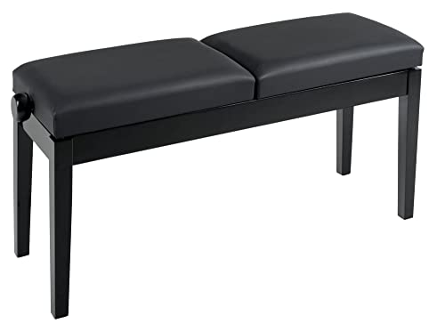 Classic Cantabile Banc de piano deux places noir brillant - Les Beatles, Paul McCartney, John Lennon, RIngo Starr, George Harrison Classic Cantabile Banc de piano deux places noir brillant – Image 7