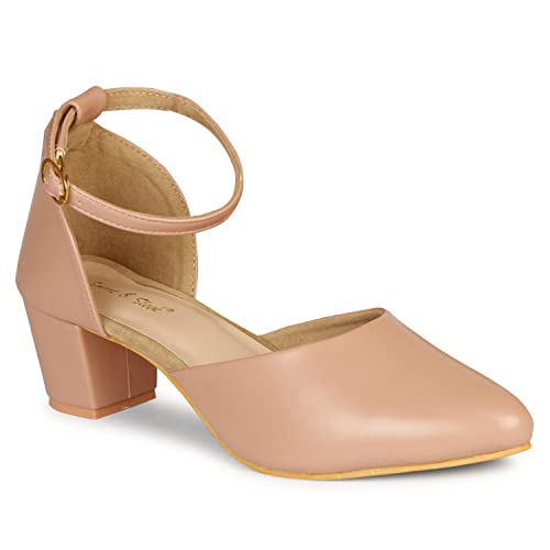 Image of Smart & Sleek Women's Comfortable Block Heels Sandal