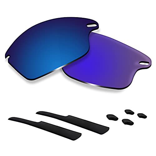 Image of Polarized Replacement Lenses & Rubber Kits for Oakley Fast Jacket