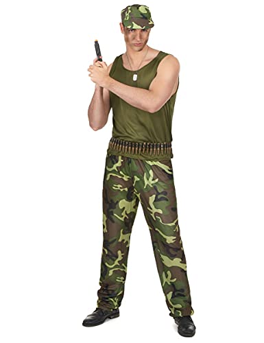 DEGUISE TOI Disfraz militar para hombre