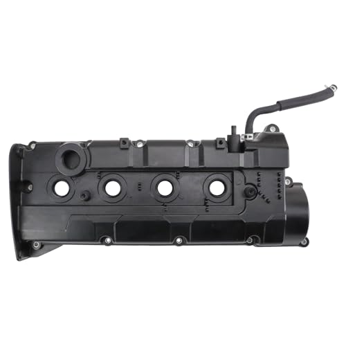 Image of TRQ Valve Cover Compatible with 2004-2006 Hyundai Elantra 2004-2008 Tiburon 2005-2009 Tucson 2004-2009 Kia Spectra Spectra5 2005-2010 Sportage