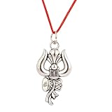 Rudra Empire Lord Shiva Trisul Damru Pendant Spiritual Bholenath Religious Locket