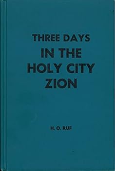 Hardcover Three Days in the Holy City Zion Book