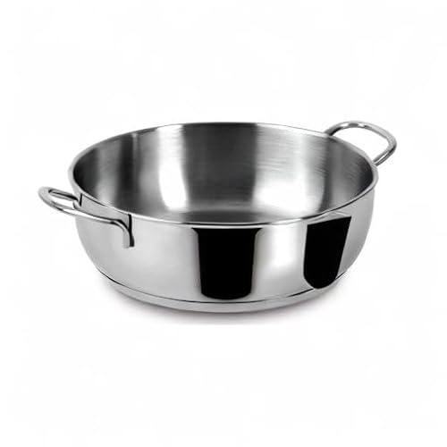 Lagostina Every Casseruola Semifonda Ø 24 cm in Acciaio Inox 18/10 con Fondo Lagoseal Plus, Esterno Satinato e Ampie Manicature, Adatta a Tutte le Fonti di Calore, Inclusa Induzione - Immagine 5