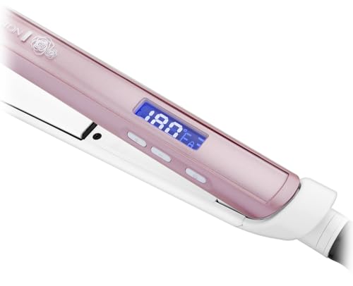 Remington Rose Pearl Hair Straightener with LCD Display & Pouch - Image 5