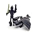 Toysvill Dragons and Vikings Action Figure Set, 8 Piece Collection with Light Fury, Night Fury, Dragons and Character Figures, Fantasy Adventure Toys