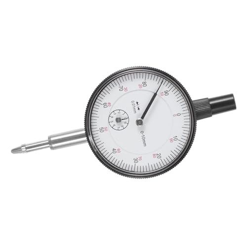 OUNONA Dial Indicator for 0-10mm Precision Dial Test Measuring Instrument Accuracy Measuring Meter