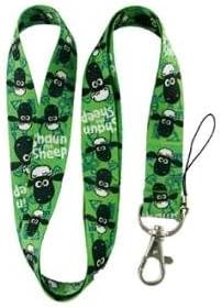 Shaun The Sheep Neck Lanyard Keychain Holder