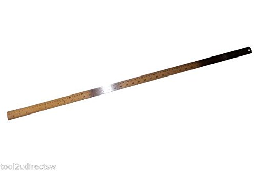 VEWERK BY BERGEN 1 METRE 40" LONG STAINLESS STEEL RULER B2724