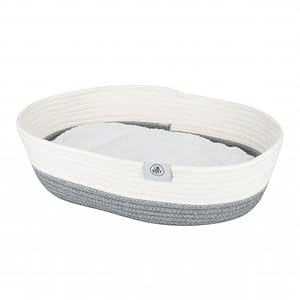 Kitty City Woven Cat Bed (Gray)