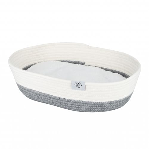 Kitty City Woven Cat Bed (Gray)