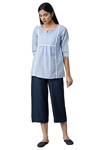 Image of ELLEVEN Women's Culotte (21CRE60007-601634 Moonlight Ocean XL)