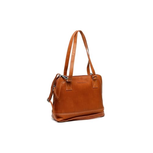 Sac à épaule bandoulière Seron en cuir marron cognac pour homme et femme