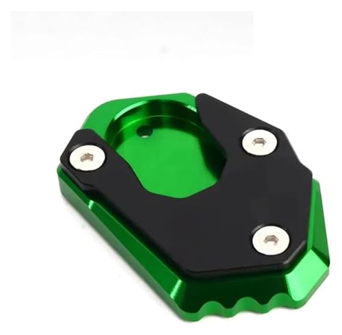Béquille de moto agrandisseur de pied vert pour Kawasaki Z900 Z650