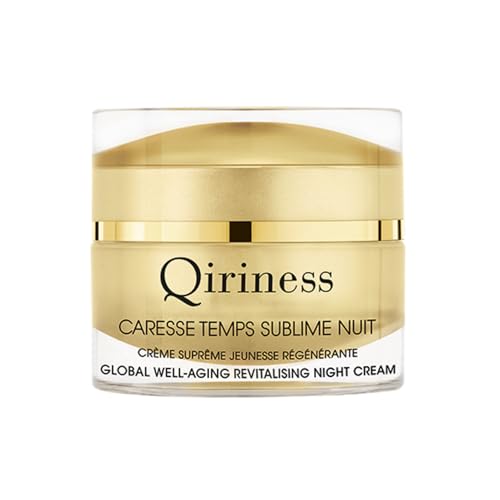 Crème nuit anti-âge régénérante au rétinol Caresse Temps Sublime Qiriness pour peaux matures 50ml