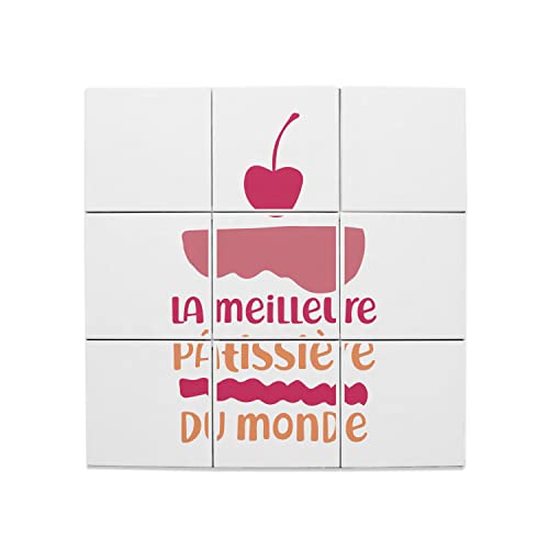 Carreaux Céramique Décoratif haut de gamme 60x60cm Thème Patissière