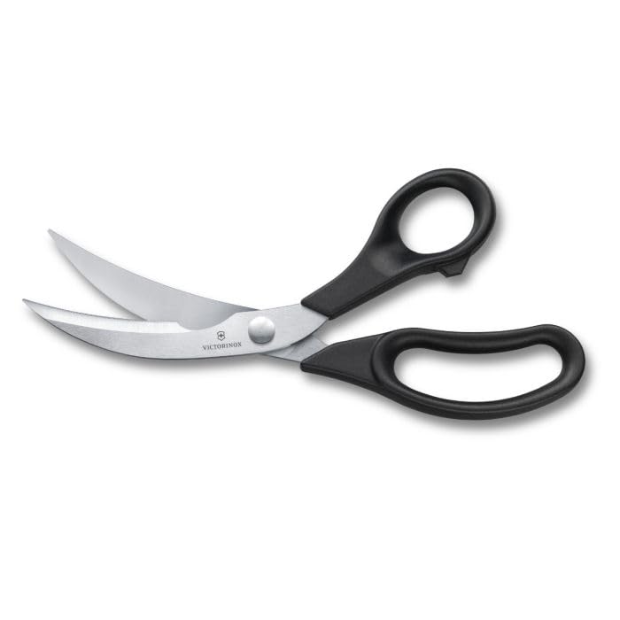 Victorinox Professional Poultry Shears, Seafood Shears, Kitchen Shears, 25 cm, Stainless Steel, Extra Sharp Blades